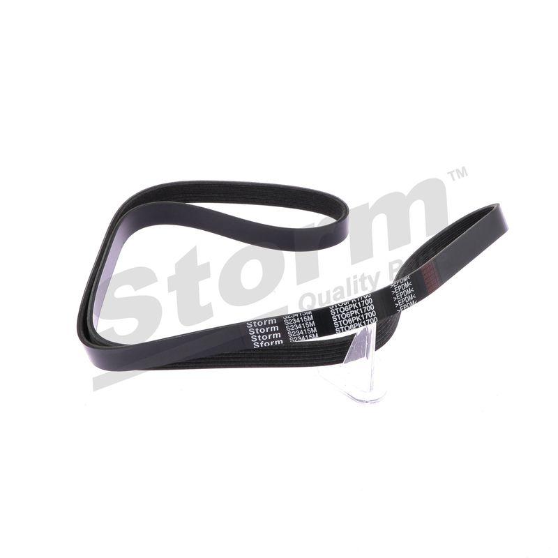 Courroie trapézoïdale à nervures STORM QUALITY PARTS STO6PK1700