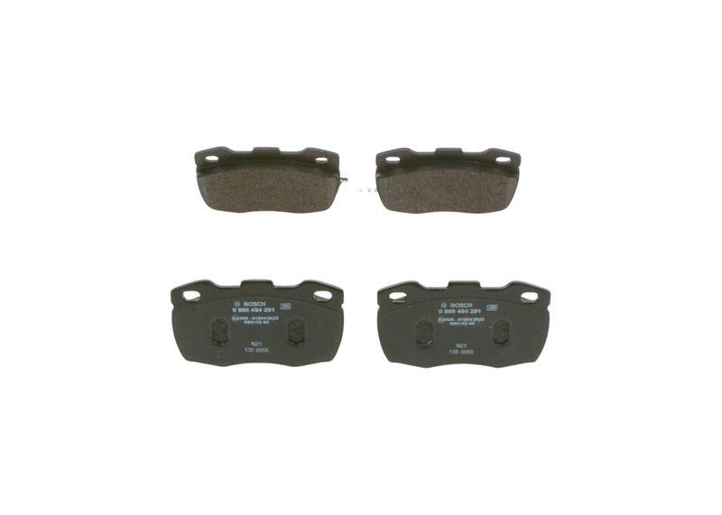 Kit de plaquettes de frein, frein à disque BOSCH 0 986 494 291