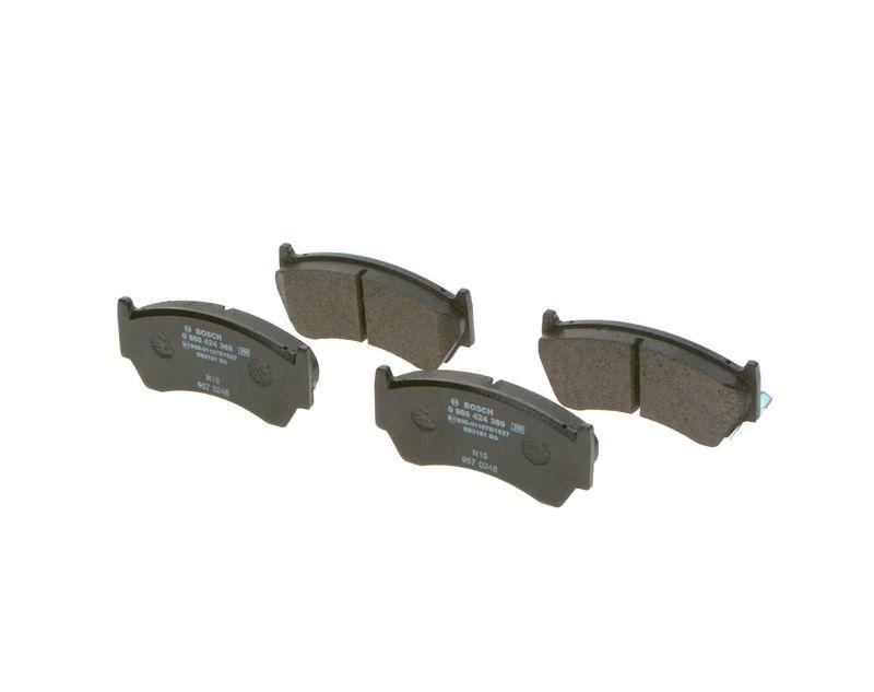 Kit de plaquettes de frein, frein à disque BOSCH 0 986 424 369