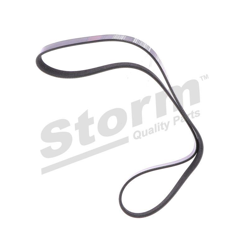 Courroie trapézoïdale à nervures STORM QUALITY PARTS STO6PK1153