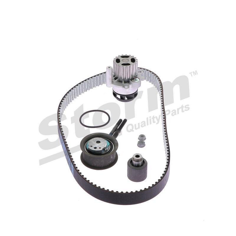 Pompe à eau + kit de courroie crantée STORM QUALITY PARTS 5550584KP