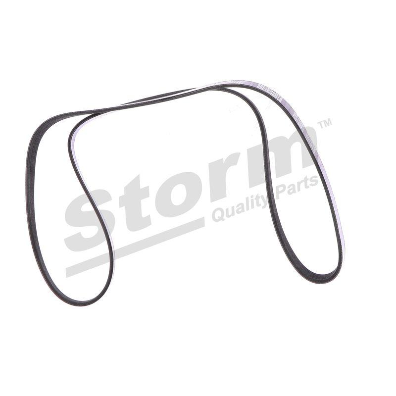 Courroie trapézoïdale à nervures STORM QUALITY PARTS STO6PK1453