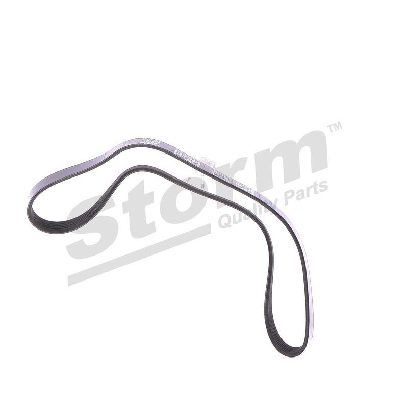 Courroie trapézoïdale à nervures STORM QUALITY PARTS STO6PK1013