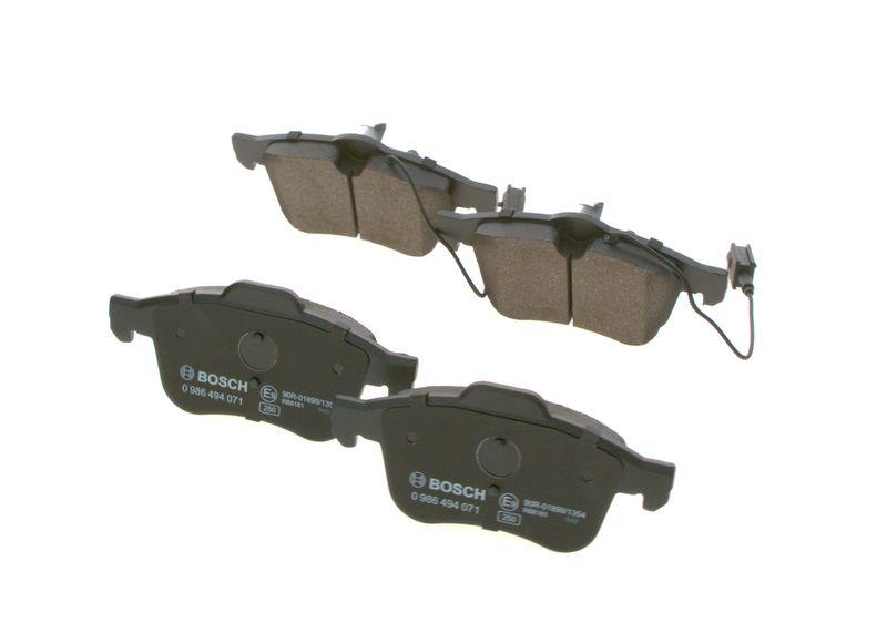 Kit de plaquettes de frein, frein à disque BOSCH 0 986 494 071