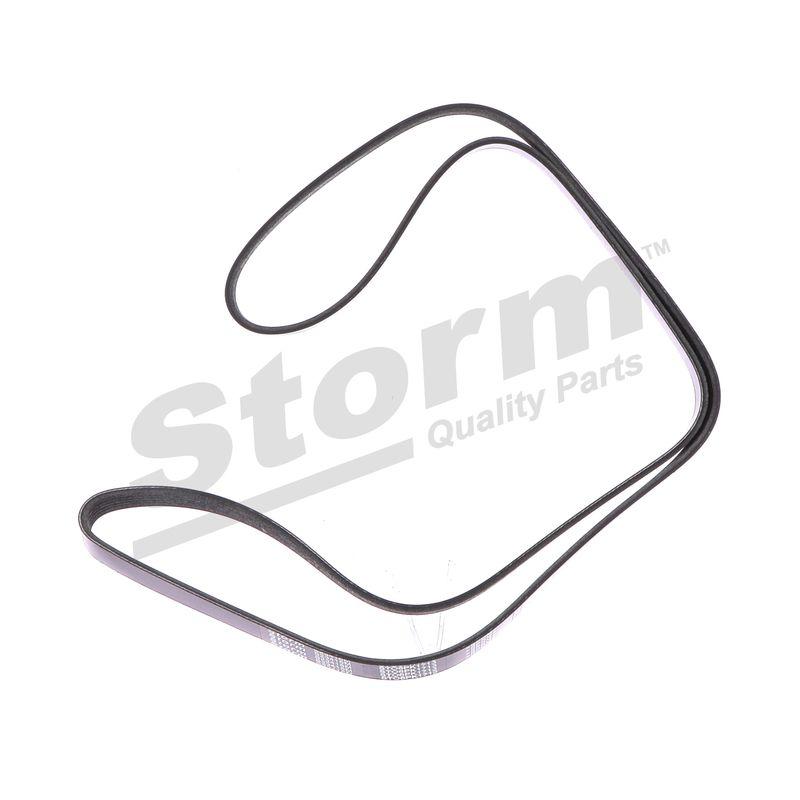 Courroie trapézoïdale à nervures STORM QUALITY PARTS STO6PK1713