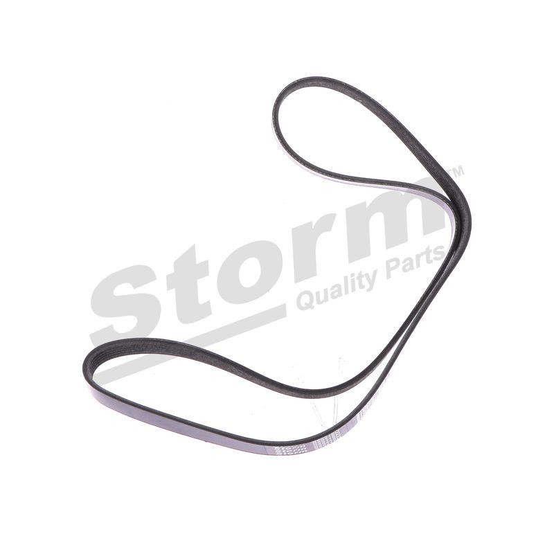 Courroie trapézoïdale à nervures STORM QUALITY PARTS STO6PK1183