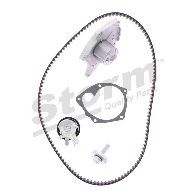 Pompe à eau + kit de courroie crantée STORM QUALITY PARTS 5550579KP