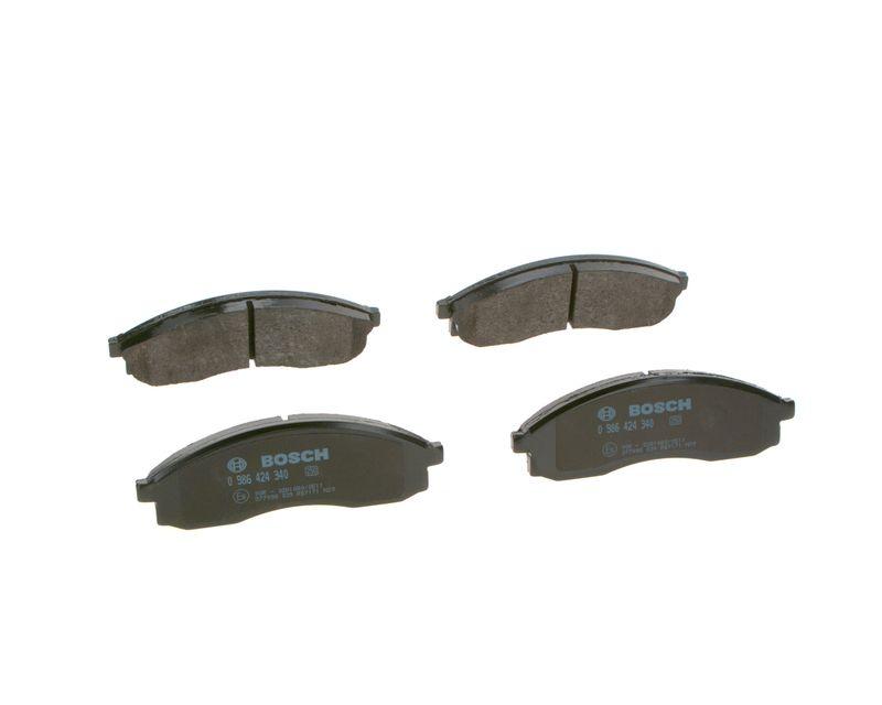 Kit de plaquettes de frein, frein à disque BOSCH 0 986 424 340