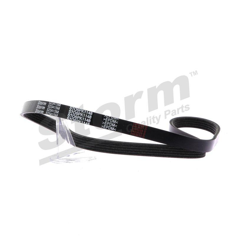 Courroie trapézoïdale à nervures STORM QUALITY PARTS STO5PK1148