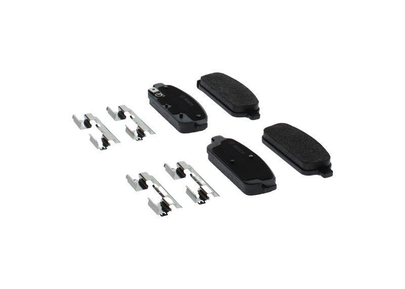 Kit de plaquettes de frein, frein à disque BOSCH 0 986 494 666