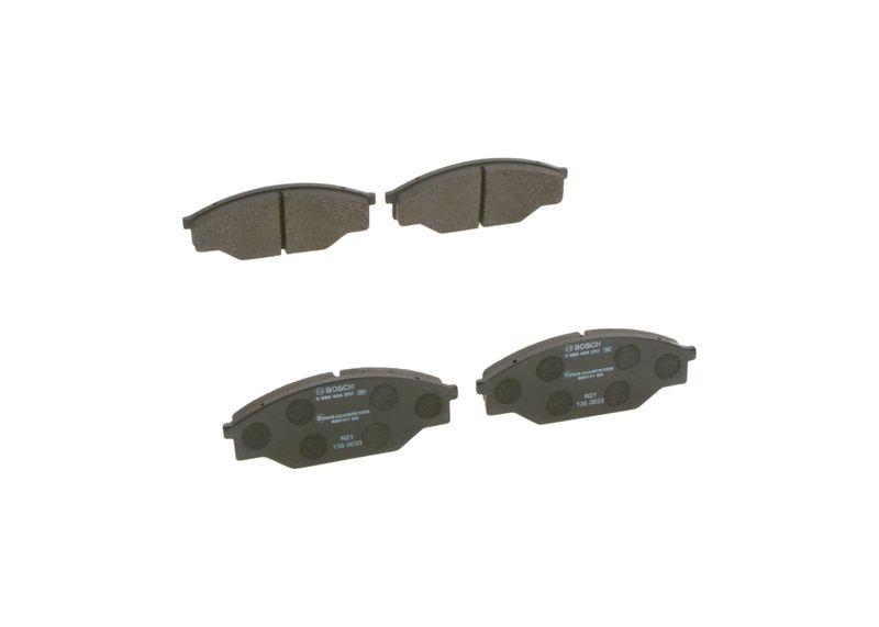 Kit de plaquettes de frein, frein à disque BOSCH 0 986 424 382