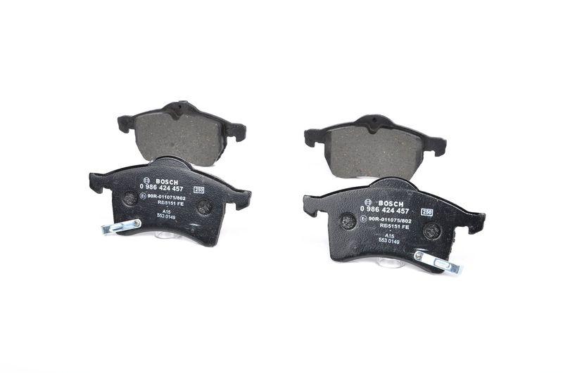 Kit de plaquettes de frein, frein à disque BOSCH 0 986 424 457