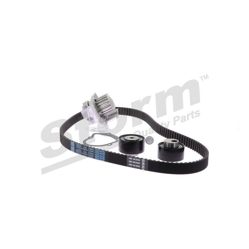 Pompe à eau + kit de courroie crantée STORM QUALITY PARTS 5550567KP
