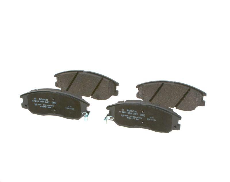 Kit de plaquettes de frein, frein à disque BOSCH 0 986 494 347