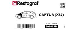 Kit de clip de fixation, carrosserie RESTAGRAF 601019B