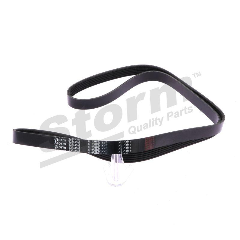 Courroie trapézoïdale à nervures STORM QUALITY PARTS STO6PK1725