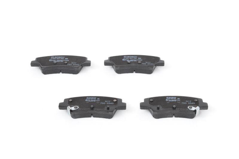 Kit de plaquettes de frein, frein à disque BOSCH 0 986 494 768