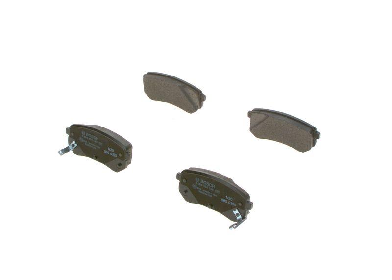Kit de plaquettes de frein, frein à disque BOSCH 0 986 494 145