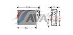 Système de chauffage AVA QUALITY COOLING RTA6398