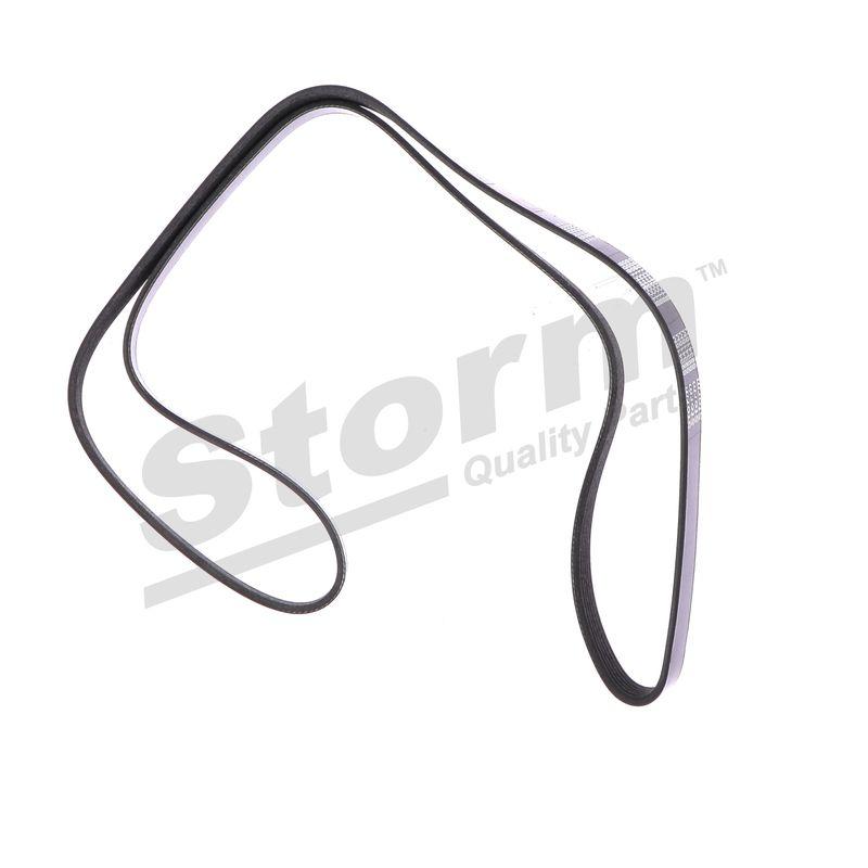 Courroie trapézoïdale à nervures STORM QUALITY PARTS STO6PK1688