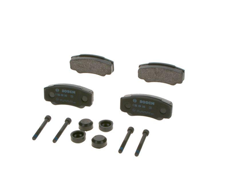 Kit de plaquettes de frein, frein à disque BOSCH 0 986 494 049