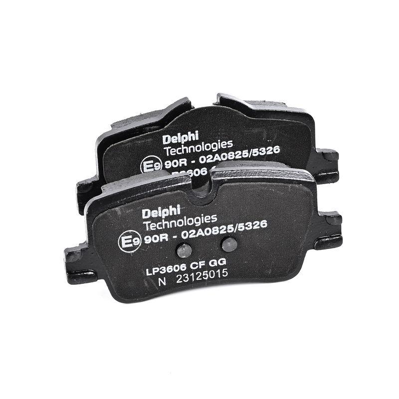 Kit de plaquettes de frein, frein à disque DELPHI LP3606