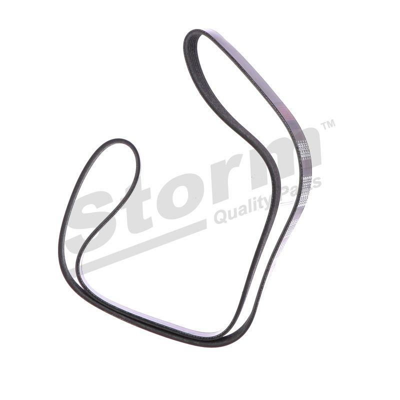 Courroie trapézoïdale à nervures STORM QUALITY PARTS STO6PK1513
