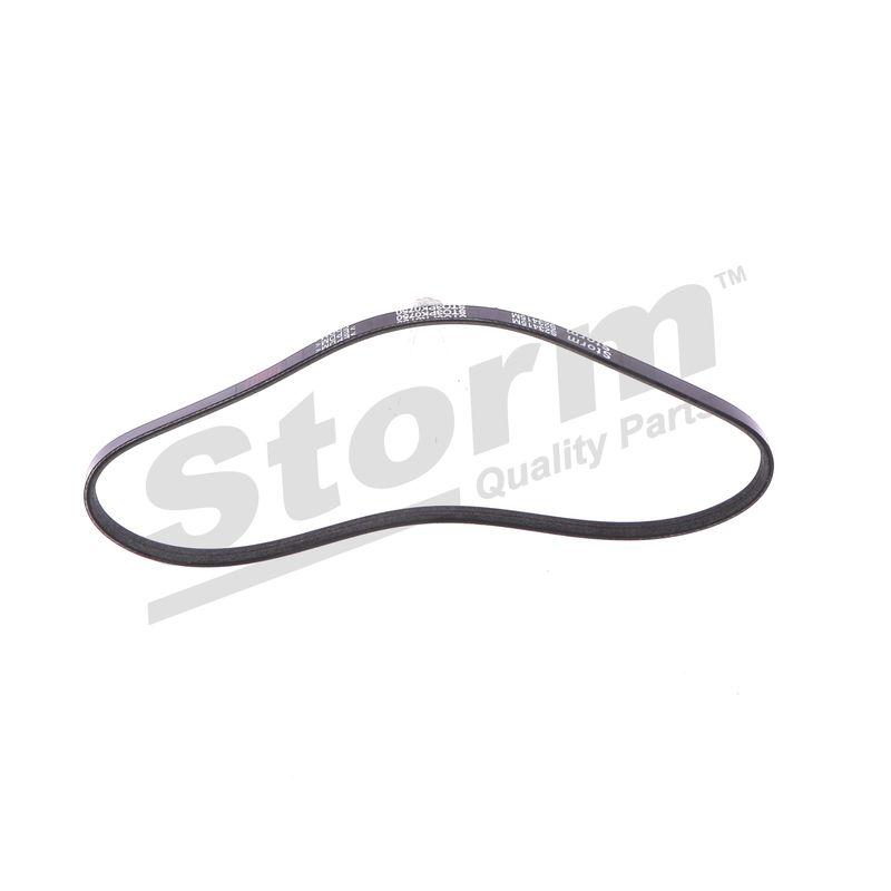 Courroie trapézoïdale à nervures STORM QUALITY PARTS STO3PK0750