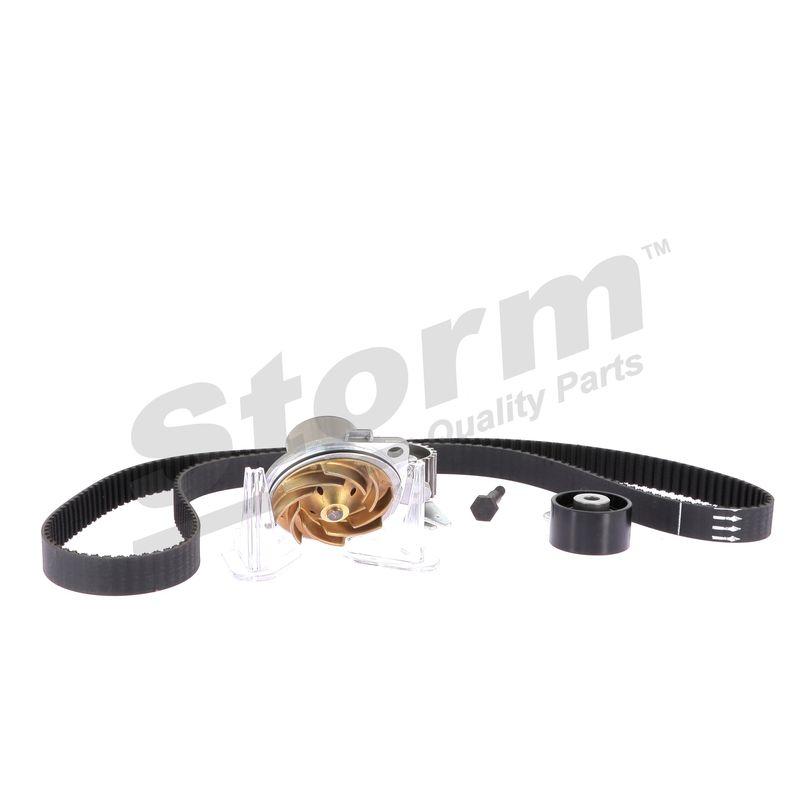 Pompe à eau + kit de courroie crantée STORM QUALITY PARTS 5550099KP