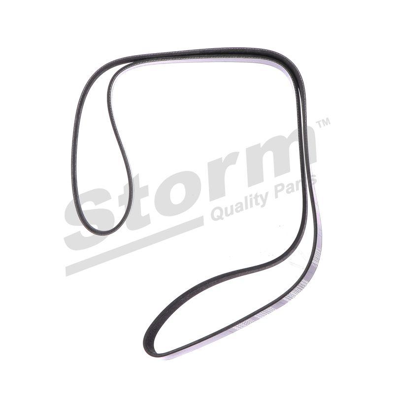Courroie trapézoïdale à nervures STORM QUALITY PARTS STO6PK1725