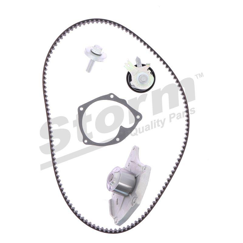 Pompe à eau + kit de courroie crantée STORM QUALITY PARTS 5550579KP