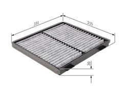 Filtre, air de l'habitacle BOSCH 1 987 432 363
