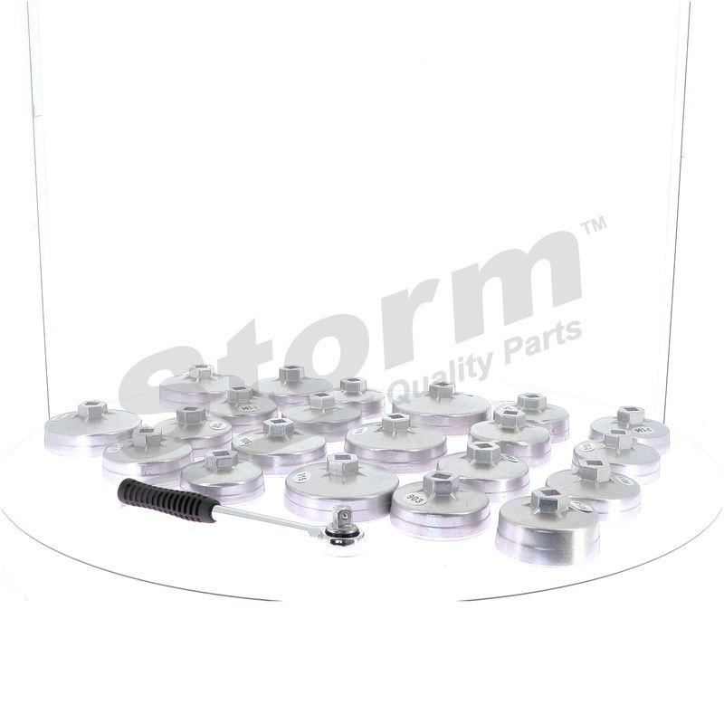 Kit clé coiffe pour filtre à huile STORM QUALITY PARTS 555509