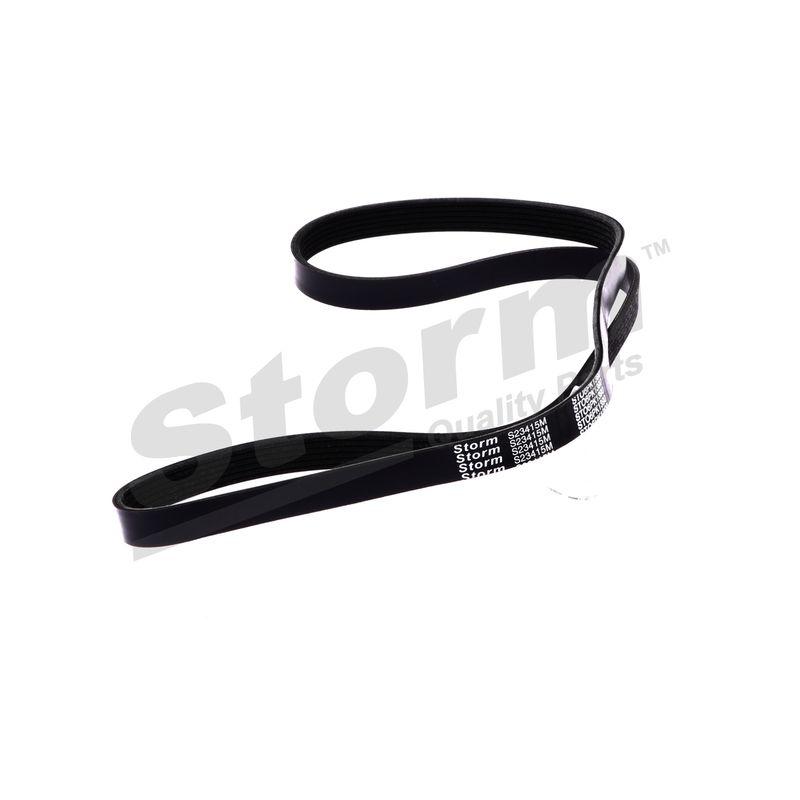 Courroie trapézoïdale à nervures STORM QUALITY PARTS STO6PK1390