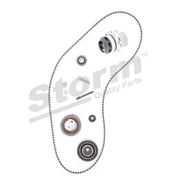 Pompe à eau + kit de courroie crantée STORM QUALITY PARTS 5550791KP