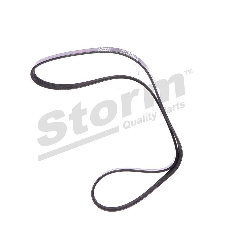 Courroie trapézoïdale à nervures STORM QUALITY PARTS STO5PK1138