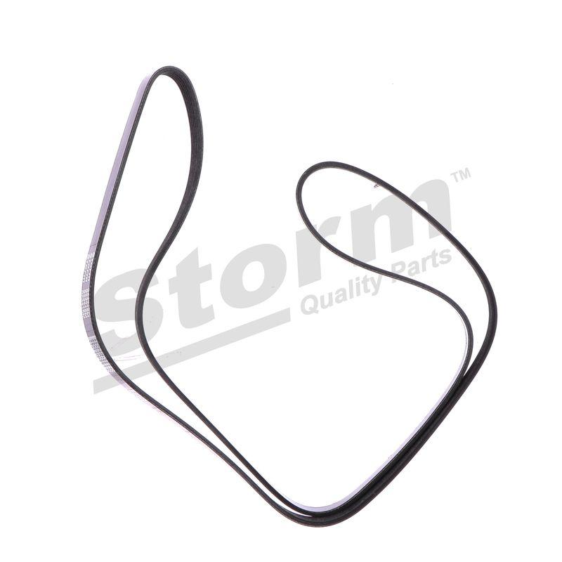 Courroie trapézoïdale à nervures STORM QUALITY PARTS STO5PK1750