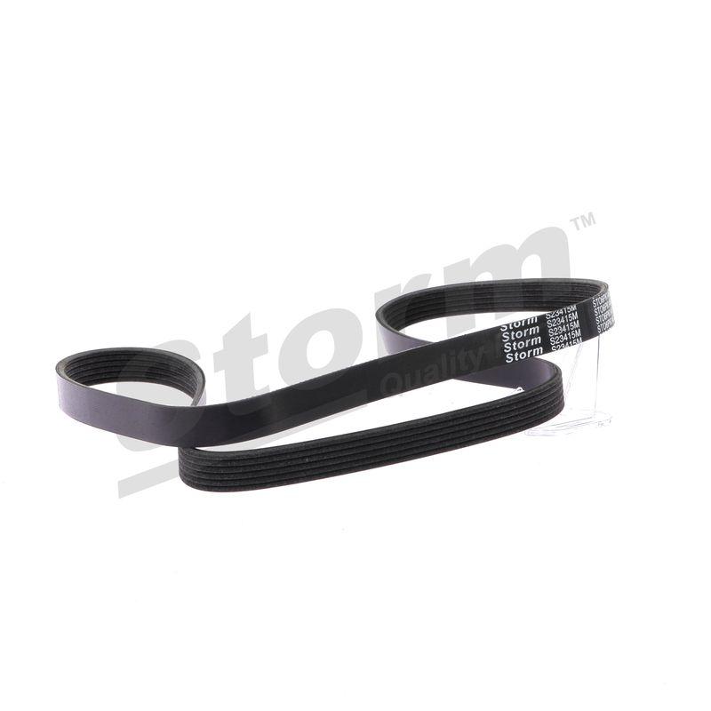 Courroie trapézoïdale à nervures STORM QUALITY PARTS STO6PK1463