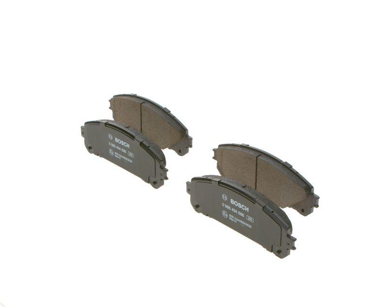 Kit de plaquettes de frein, frein à disque BOSCH 0 986 494 686