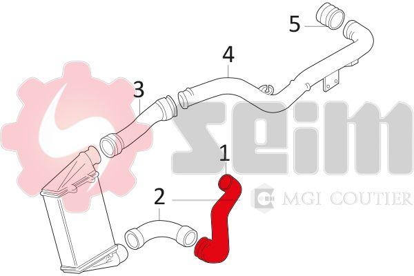Gaine de suralimentation SEIM 981053