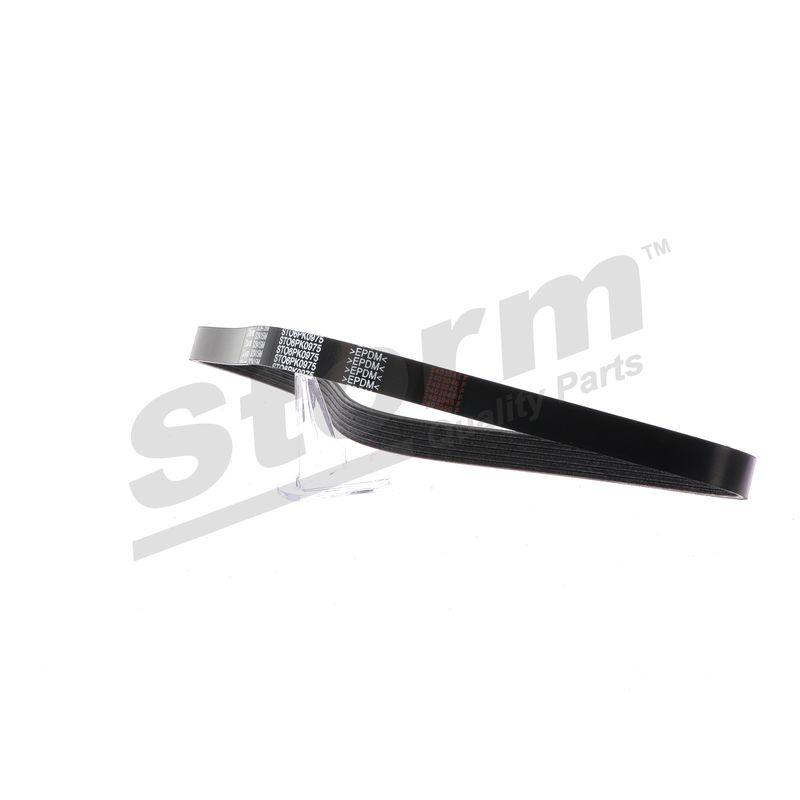 Courroie trapézoïdale à nervures STORM QUALITY PARTS STO6PK0975