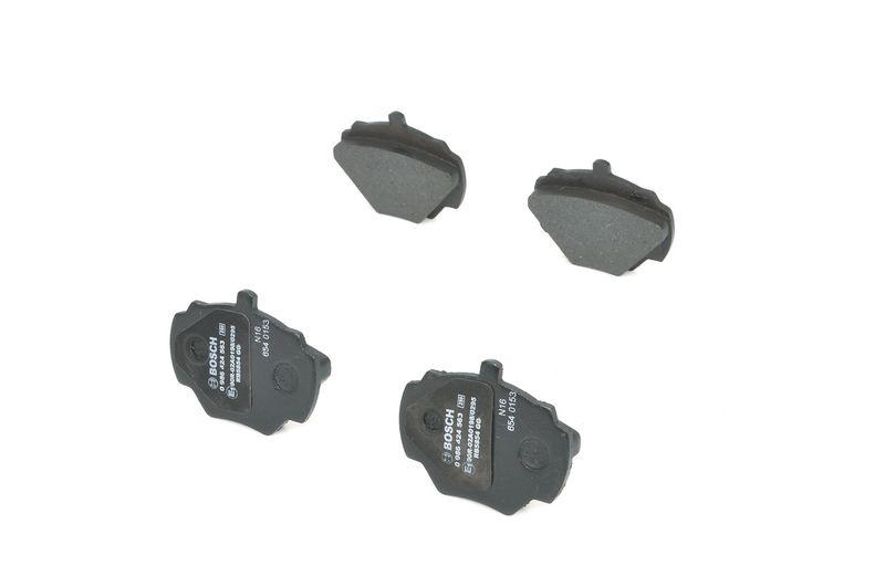 Kit de plaquettes de frein, frein à disque BOSCH 0 986 424 563