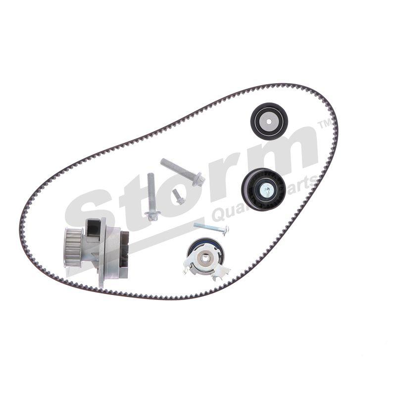 Pompe à eau + kit de courroie crantée STORM QUALITY PARTS 904388KP