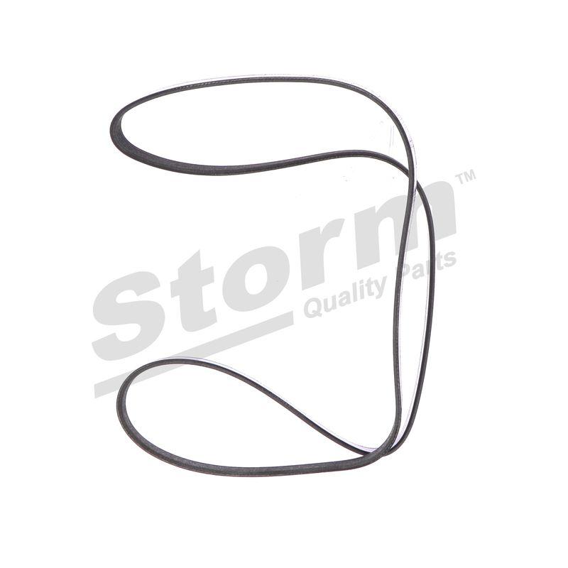 Courroie trapézoïdale à nervures STORM QUALITY PARTS STO6PK1463
