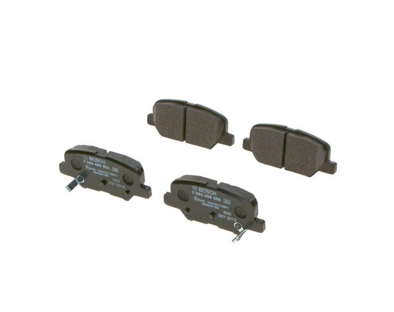 Kit de plaquettes de frein, frein à disque BOSCH 0 986 495 358