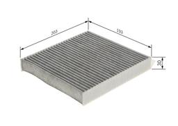 Filtre, air de l'habitacle BOSCH 1987435584