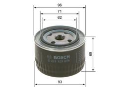 Filtre à huile BOSCH 0 451 103 274