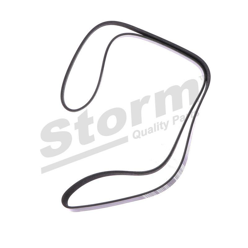 Courroie trapézoïdale à nervures STORM QUALITY PARTS STO6PK1688