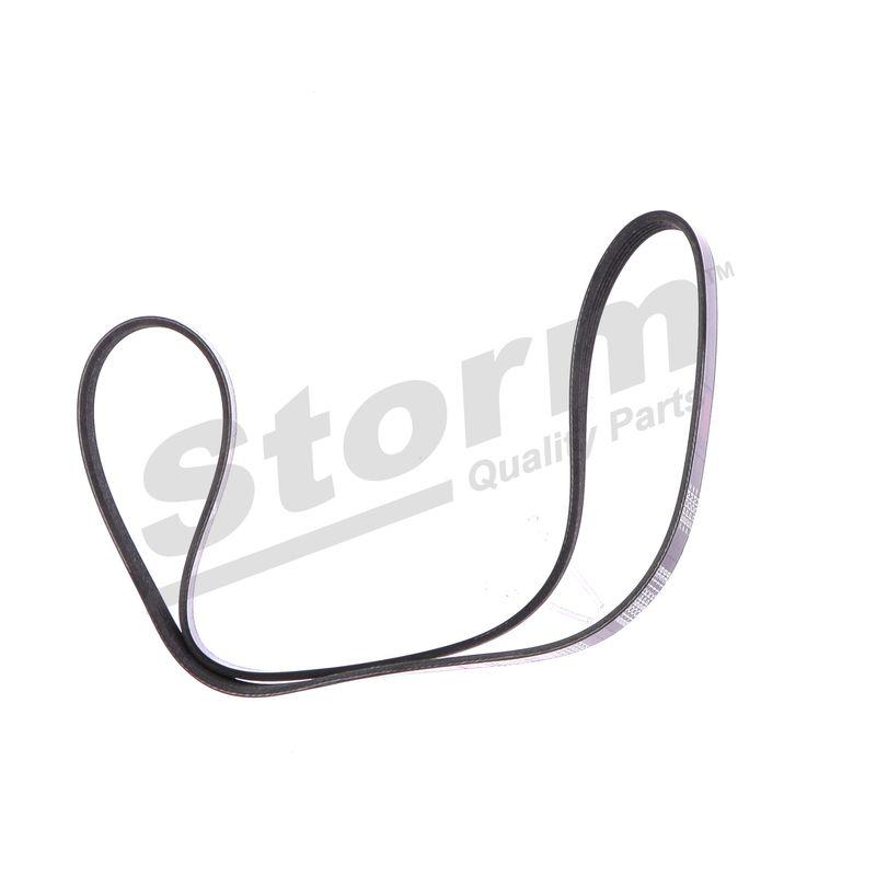 Courroie trapézoïdale à nervures STORM QUALITY PARTS STO5PK1138