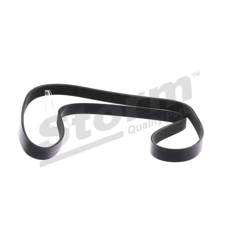 Courroie trapézoïdale à nervures STORM QUALITY PARTS STO6PK1463